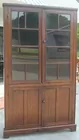 East TN Twelve Pane Wal. Corner Cupboard