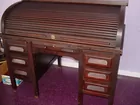 ANTIQUE ROLLTOP DESK