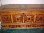 German Wedding Chest Dated 1754 