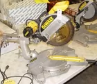 DeWalt DW708 12 sliding compound miter saw.
