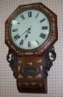 Victorain English Pub Clock, Fuzee mvt 