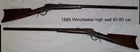 1885 Winchester high wall 40-60cal