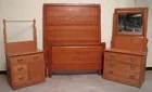 Three Pc. Oak BR Suite