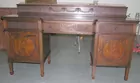 Early Sideboard W/Brass Gallery