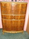 Beautiful 1930's Walnut Vaneer Bedroom Set