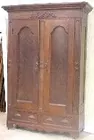 Victorian Walnut Armoire