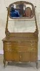Large Oak Hotel Washstand