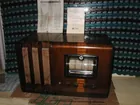 vint. Pilot Radio with lit.