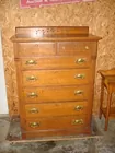 OAK HI BOY CHEST