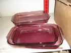 fusha colored baking dishes