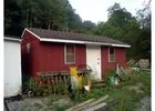 Wooden storage building