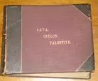 Java, Ceylon and Palestine Photo Book