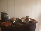 Slip Painted Dirt Dish