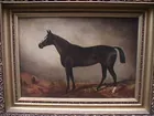 L. Gatarreau Horse Oil Painting