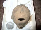 Indian doll head. Found with arrowheads