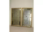 Two Antique Wooden Gilt and Gesso Mirrors, 19th c.