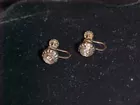 14K Diamond earrings