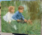 Francis C. Jones oil painting