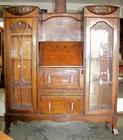 Antique oak dropfront