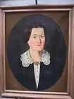 1856 Portrait Oil Painting