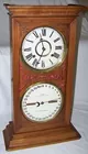 Lynch Bros. double dial calendar Clock