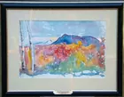 Mt. Katahdin watercolor by Carl Sprinchorn
