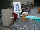 EASLE WITH PICTURE