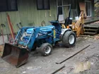 FORD TRACTOR 1210 With Backhoe & Loader