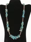 Vintage Navajo turquoise and sterling necklace