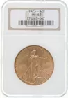 1923 $20 Gold Double Eagle Ms 62 Graded Ngc