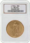 1924 $20 Gold Double Eagle Ms 62 Graded Ngc