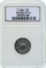 1883 Pf 64 Shield Nickel, Graded Ngc