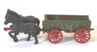 Arcade McCormick Deering Cast Iron Wagon & Horses