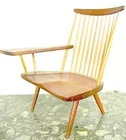 George Nakashima Writing Arm Lounge Chair 