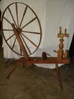 ANTIQUE SPINNING WHEEL