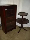 SMALL BOOK CASE - 2 TEIR TABLE