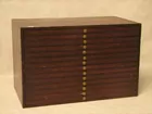 Mid 19th C Microscope Slide Storage Box