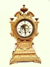  ANTIQUE ANSONIA OPEN ESCAPEMENT  CLOCK