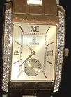 Close up of Dial W/ Diamonds !  18KT WATCH