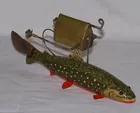 Floating fish decoy origin unkwn