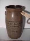 CHURN W/BLUE  PARKERBURG W V