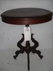 OVAL VICTORIAN LAMP TABLE