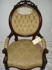 WALNUT VICTORIAN PARLOR CHAIR