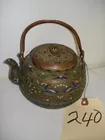 CLOISONNE TEA POT