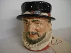 ROYAL DALTON TOBY JUG, BEEF EATERS