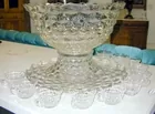 Fostoria American Punch Bowl Set