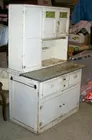 Antique cupboard w/sliding top