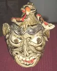 Face jug WA FLOWERS  POTTERY