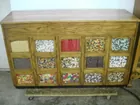 FRONT VIEW OF SEED CABINET 