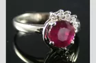 14k Gold, Ruby and Diamond Ring 